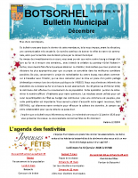 Bulletin 18 – décembre 2019